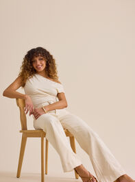 Sienna Asymmetric Short Sleeve Detail 4 - ALTAR'D STATE KIDS