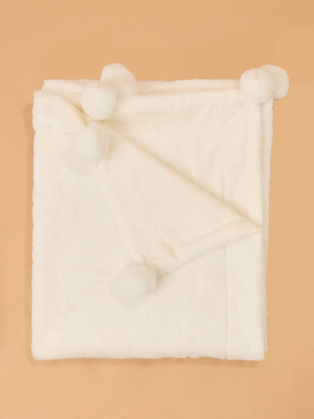 Fuzzy Fun Pom Blanket - AS Kids