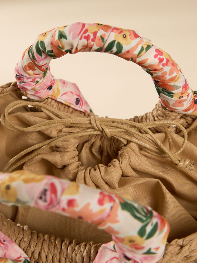 Floral Wrap Raffia Crossbody Detail 2 - ALTAR'D STATE KIDS