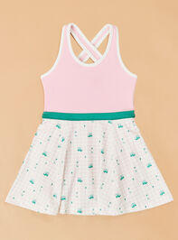 Caddie Plaid Dress Detail 2 - AS Kids