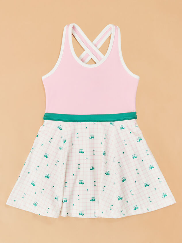 Caddie Plaid Dress Detail 2 - AS Kids