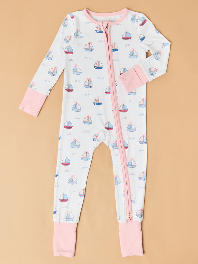 Bubble Sailboat Ruffle Sleeper - ALTAR'D STATE KIDS