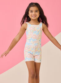 Bryn Botanical Floral Unitard Detail 4 - ALTAR'D STATE KIDS