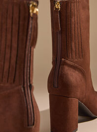 Lilly Chocolate Bootie Detail 2 - ALTAR'D STATE KIDS