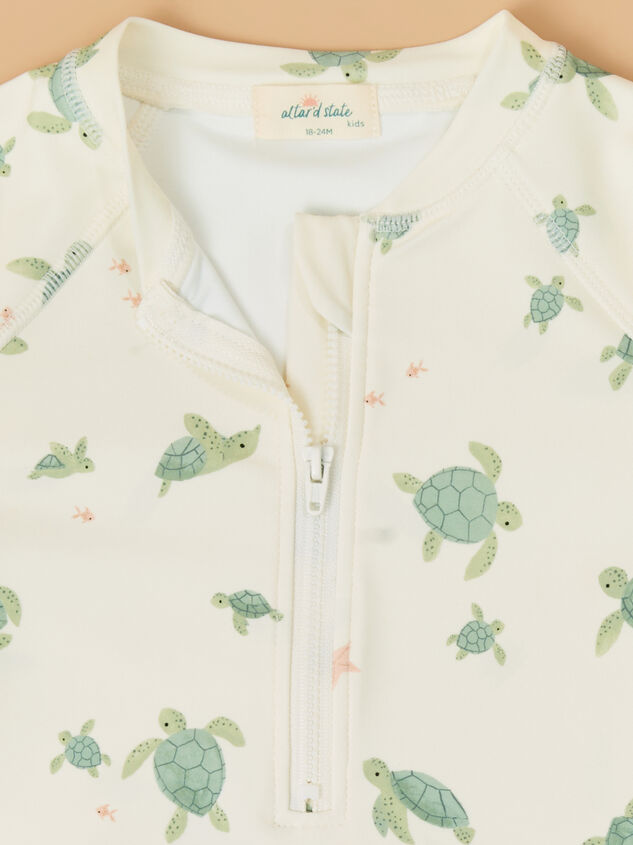 Sea Turtles Swim Set Detail 3 - ALTAR'D STATE KIDS