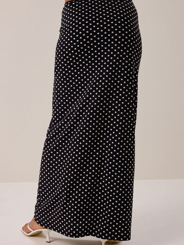 Priscilla Polka Dot Maxi Skirt Detail 4 - AS Kids