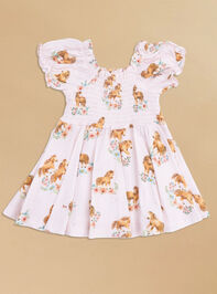 Penelope Pink Pony Smocked Twirl Toddler Dress - ALTAR'D STATE KIDS