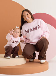 Penelope Polka Dot Mama Sweatshirt - AS Kids