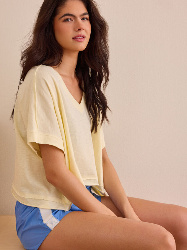 Catch Me Moving V-Neck Tee Detail 4 - AS Kids