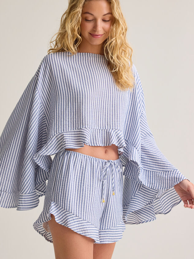 Elliann Stripe Boho Top Detail 4 - AS Kids