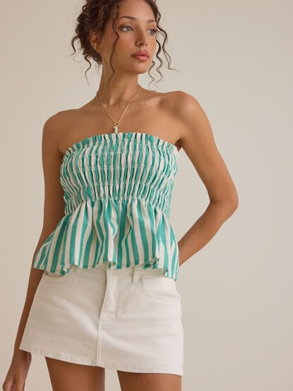 Billie Smocked Tube Tank - ALTAR'D STATE KIDS