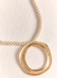 Alyson Circle Necklace Detail 3 - AS Kids
