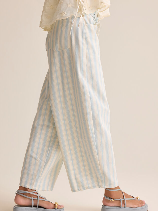 Alondra Stripe Tie Pants Detail 4 - AS Kids
