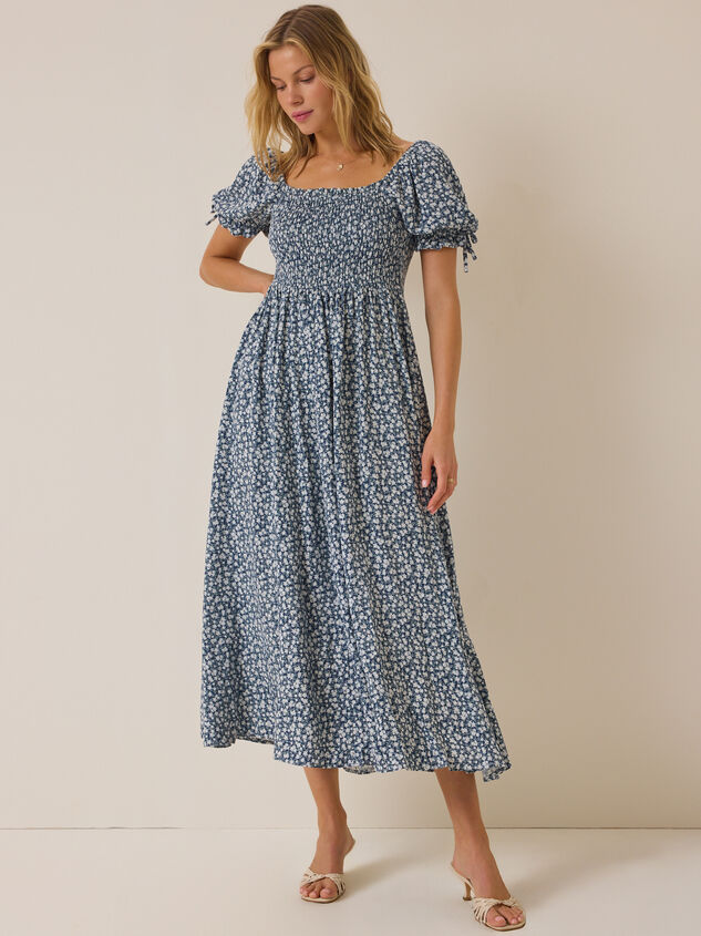 Dallas Floral Maxi Mama Dress by Rylee + Cru - AS Kids