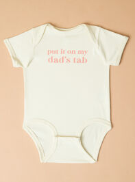 Put it on Dads Tab Bodysuit - ALTAR'D STATE KIDS