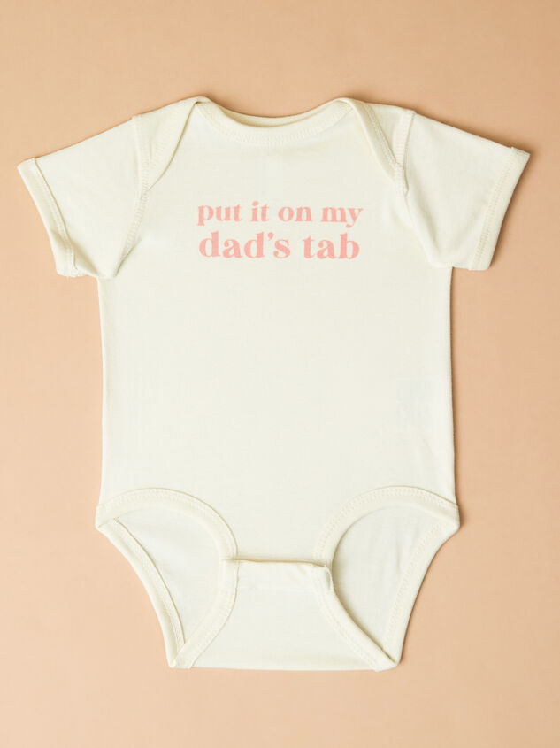 Put it on Dads Tab Bodysuit - ALTAR'D STATE KIDS