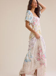 Harlie Floral Maxi Dress Detail 5 - AS Kids