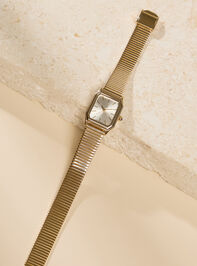 Rectangle Face Everyday Watch Detail 3 - AS Kids
