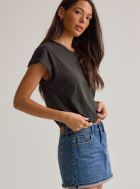 Demi Slub Roll Sleeve Tee Detail 3 - AS Kids