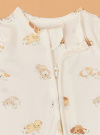 Puppy Snuggle Club Footie Detail 3 - AS Kids
