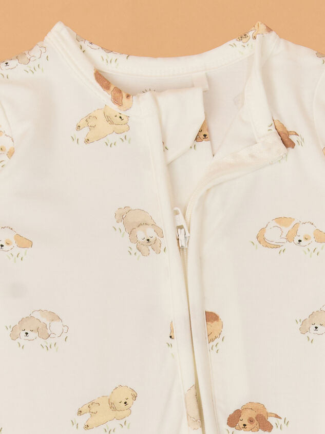 Puppy Snuggle Club Footie Detail 3 - AS Kids
