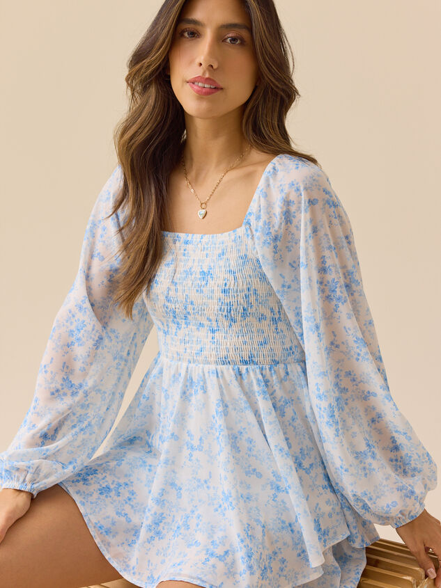 Alice Floral Smocked Romper - ALTAR'D STATE KIDS