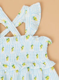Lovely Lemons Dress and Bloomer Set Detail 2 - AS Kids