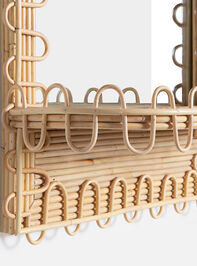 Cora Woven Shelf Mirror Detail 6 - ALTAR'D STATE KIDS