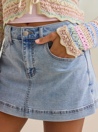 Sailor Denim Mini Skirt Detail 4 - ALTAR'D STATE KIDS