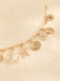Pearl & Shell Charm Bracelet Detail 3 - ALTAR'D STATE KIDS
