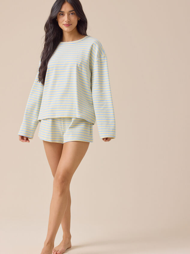 Briley Stripe Crewneck Detail 2 - ALTAR'D STATE KIDS