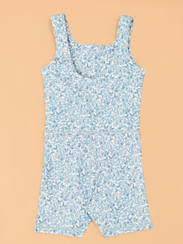 Addy Floral Unitard Detail 4 - AS Kids