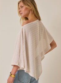 Larken Knit Poncho Detail 6 - AS Kids