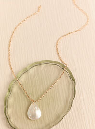 Pearl Teardrop Necklace Detail 2 - AS Kids