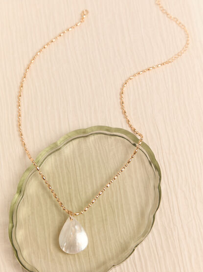 Pearl Teardrop Necklace - AS Kids