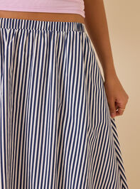 Sloane Stripe Midi Skirt Detail 2 - ALTAR'D STATE KIDS