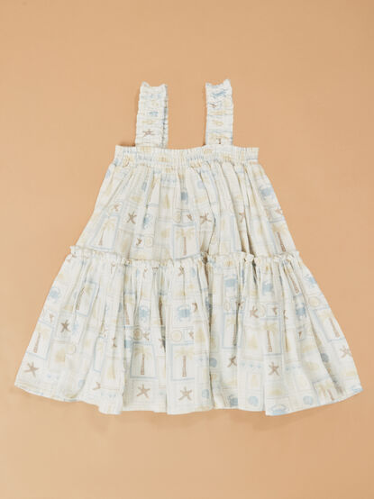 Beach Patchwork Toddler Dress - ALTAR'D STATE KIDS