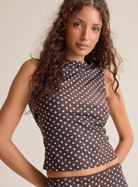 Priscilla Polka Dot Top Detail 2 - AS Kids
