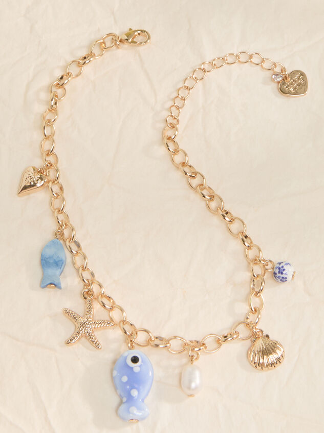 Cora Polka Dot Fish Charm Dangle Bracelet - ALTAR'D STATE KIDS