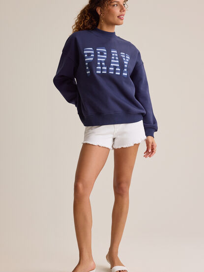 Pray Mockneck Pullover - AS Kids