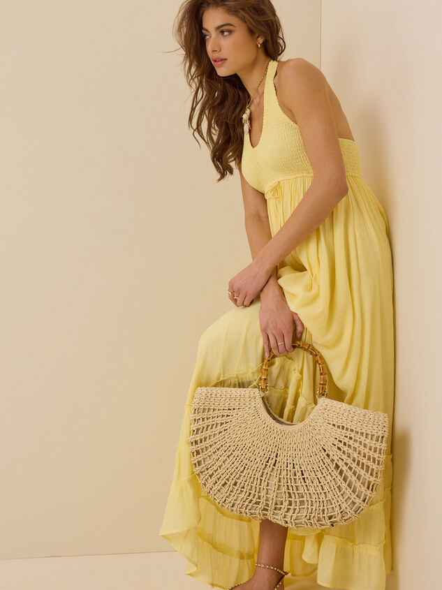 August Halter Maxi Dress Detail 6 - AS Kids