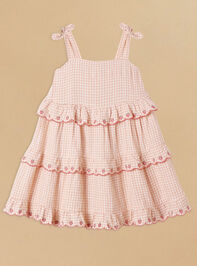 Reese Ruffle Gingham Dress by Rylee + Cru - AS Kids