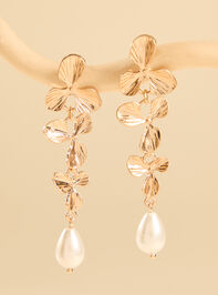 Textured Flower Pearl Dangle - ALTAR'D STATE KIDS