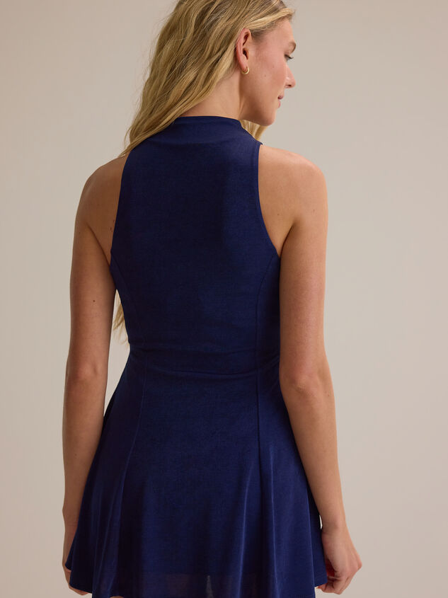 Baye Mock Neck Mini Dress Detail 4 - ALTAR'D STATE KIDS