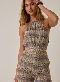 Arianna Chevron Jumpsuit Detail 2 - AS Kids