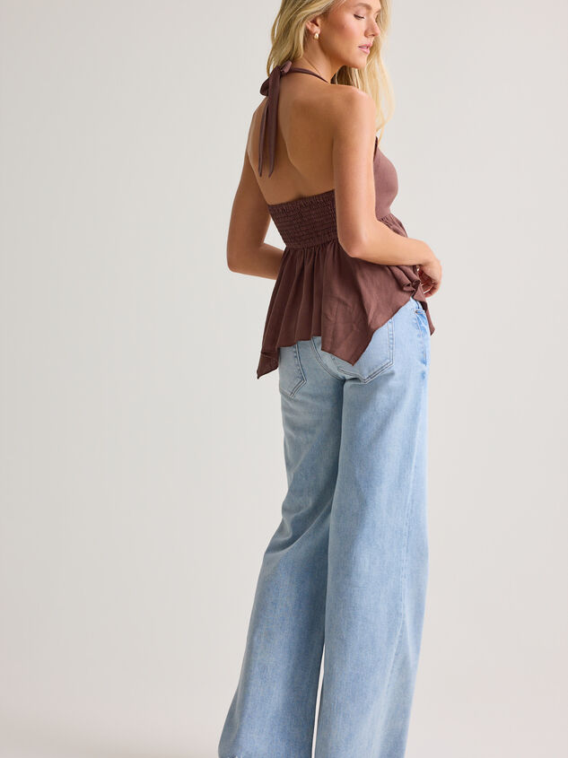 Lexey Backless Halter Tank Detail 5 - AS Kids