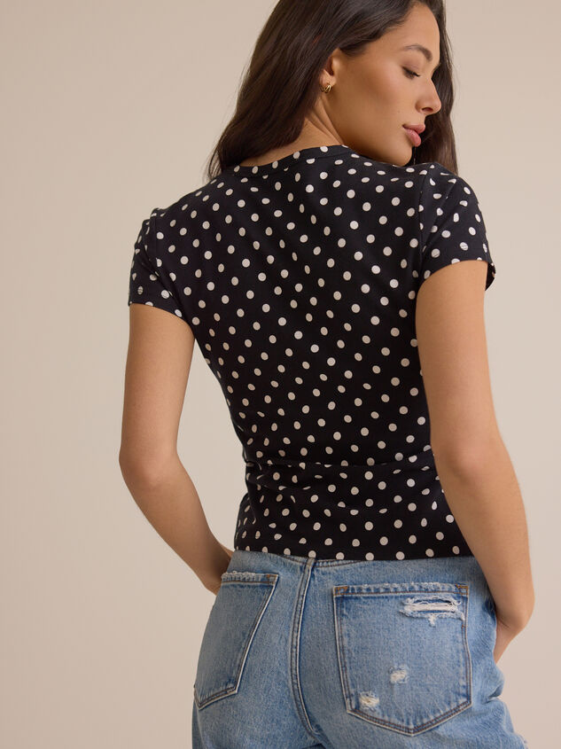 Pennie Polka Dot Tee Detail 5 - ALTAR'D STATE KIDS