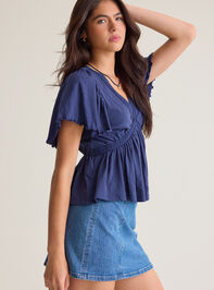 Nia Crochet Babydoll Tee Detail 4 - AS Kids