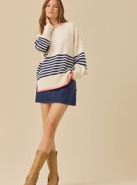 Briar Stripe Whipstitch Sweater - ALTAR'D STATE KIDS