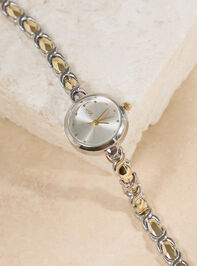 Dainty Mixed Metal Watch Detail 2 - ALTAR'D STATE KIDS